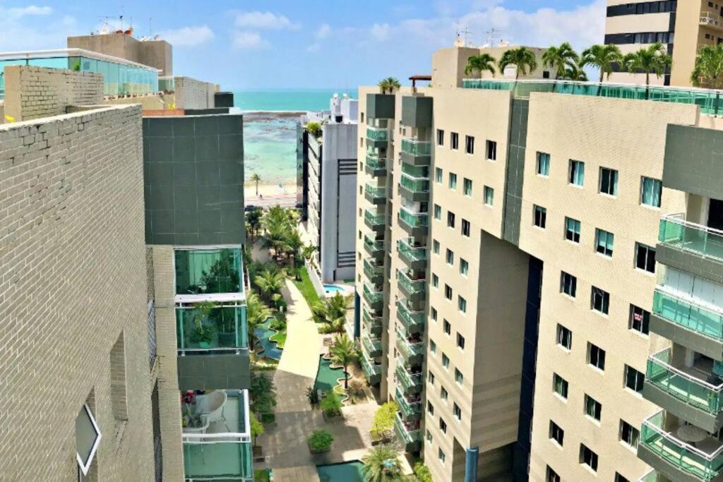 Apts Jtr Com Varanda I Piscina Na Cobertura I 1Min Da Praia Maceió Exterior foto